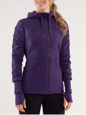 Lululemon Athletica Concord Grape Dance Studio Jacket